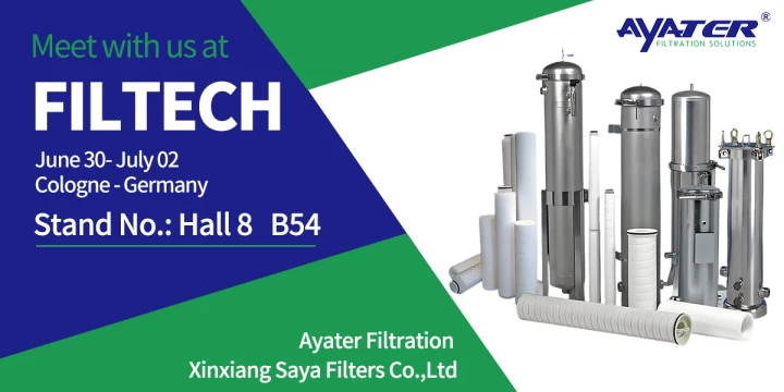 Ayater Filtration 亮相德國科隆 FILTECH 2026，展示高性能工業過濾技術